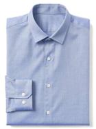 Gap Premium Oxford Slim Fit Shirt - Royal Blue