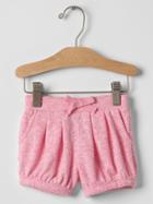 Gap Marled Bubble Shorts - Maiden Pink