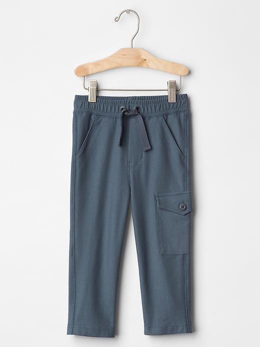 Gap Twill Cargo Sweats - Ludlow Bay Blue 703