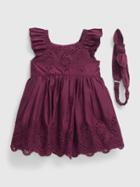 Baby Eyelet Dress Set