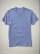 Gap Men Essential V Neck T Shirt - Daisy Duke Blue