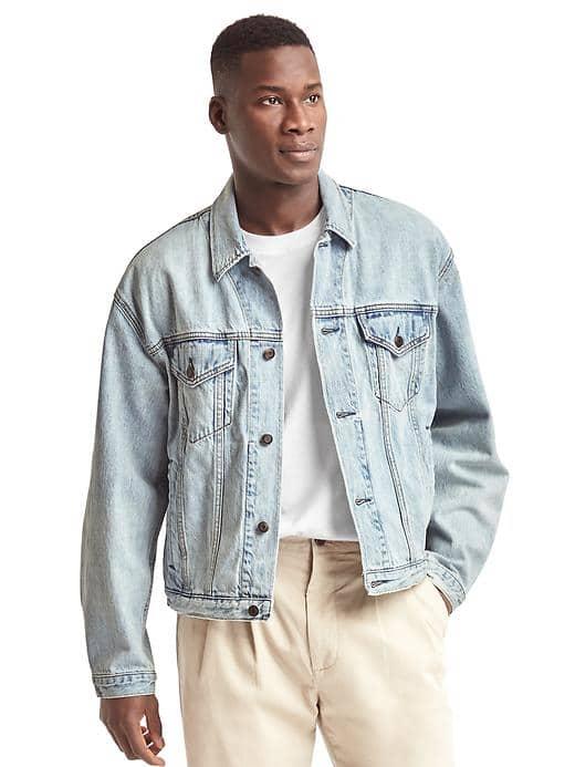 Gap Men The Archive Re Issue Heritage Denim Jacket - Medium Indigo