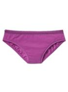 Gap Women Lace Trim Bikini - Purple Muse