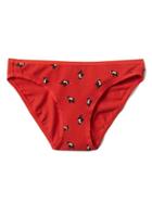 Gap Women Stretch Cotton Low Rise Bikini - Scott Dog Holly Berry
