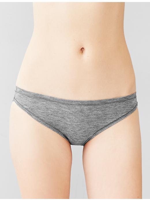 Gap Low Rise Bikini - Light Heather Grey