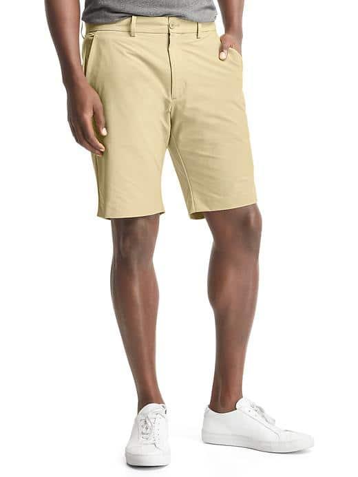 Gap Performance Stretch Khaki Shorts 10 - Cargo Khaki