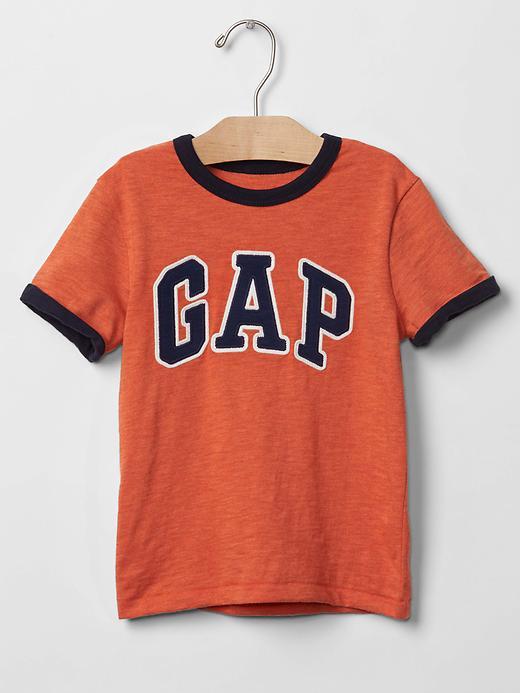 Gap Logo Crew Tee - Fire Coral