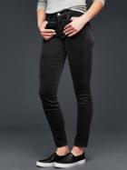 Gap Women 1969 Modern Stretch True Skinny Cords - True Black