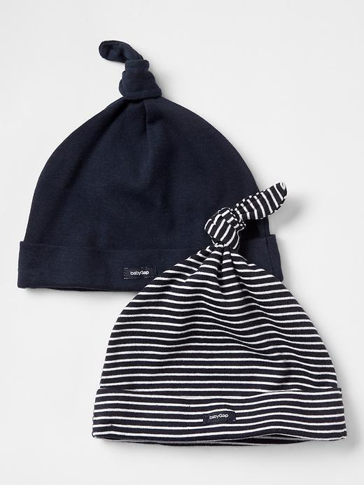 Gap Favorite Knot Hat 2 Pack - Blue Galaxy