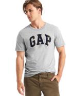 Gap Men Worn Logo Pocket Tee - New Heather Grey