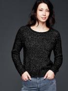 Gap Women Boucle Sweater - True Black