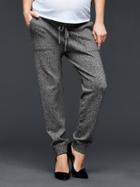 Gap Women Sweater Joggers - Black Sand