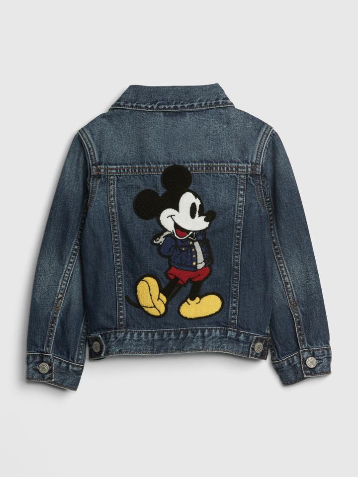 Babygap | Disney Mickey Mouse Icon Denim Jacket With Washwell3