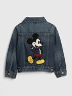 Babygap | Disney Mickey Mouse Icon Denim Jacket With Washwell3