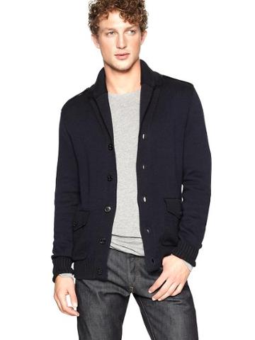 Gap Military Shawl Cardigan
