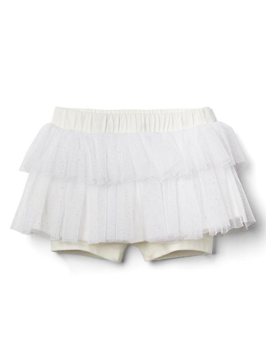 Gap Tulle Skirt Short Duo - New Off White