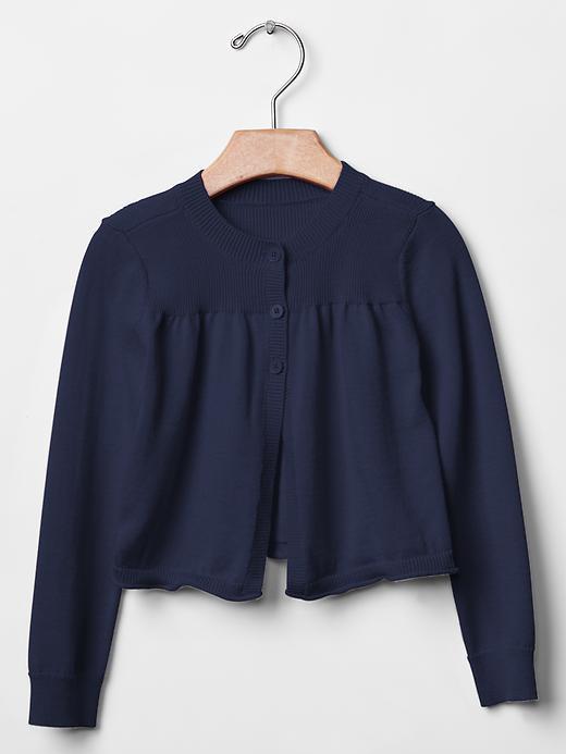 Gap Ribbed Cardigan - Navy