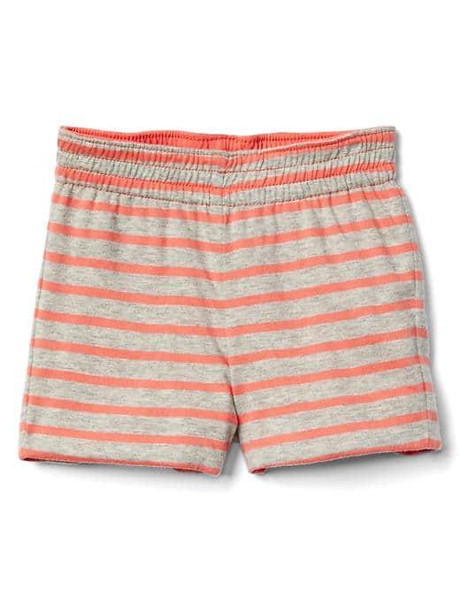 Gap Stripe Reversible Shorts - Orange