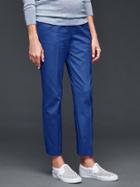 Gap Bi Stretch Slim Crop Full Panel - Royal Blue