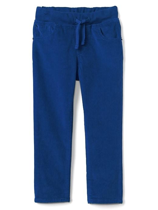 Gap Pull On Slim Fit Cords - Blue Lapis