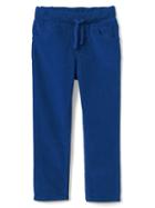 Gap Pull On Slim Fit Cords - Blue Lapis