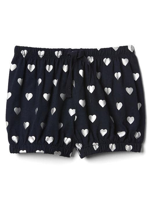 Gap Jersey Bubble Shorts - Hearts