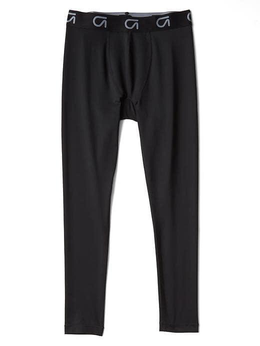 Gap Men Gapfit Base Layer Tights - Black