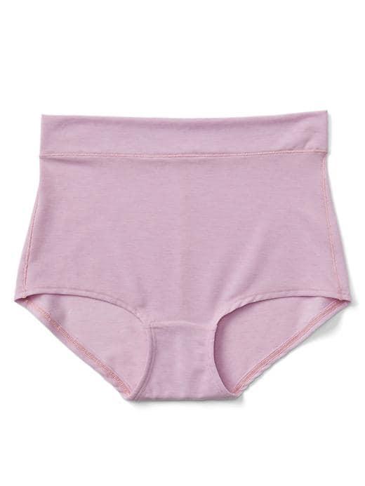 Gap Women Breathe High Waist Bikini - Gauzy Lilac