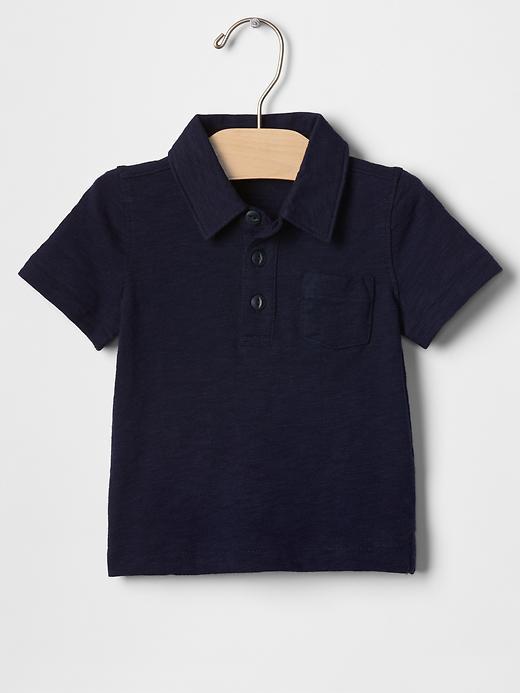 Gap Pocket Polo - Dark Night