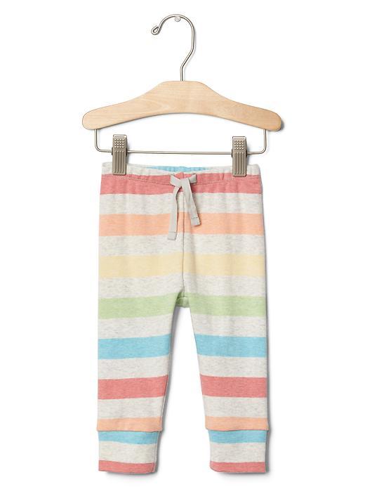Gap Personalitees Stripe Banded Pants - Multi Stripe