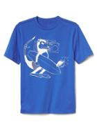 Gap Women Graphic Short Sleeve Tee - Bristol Blue 2