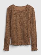 Kids Waffle-knit T-shirt