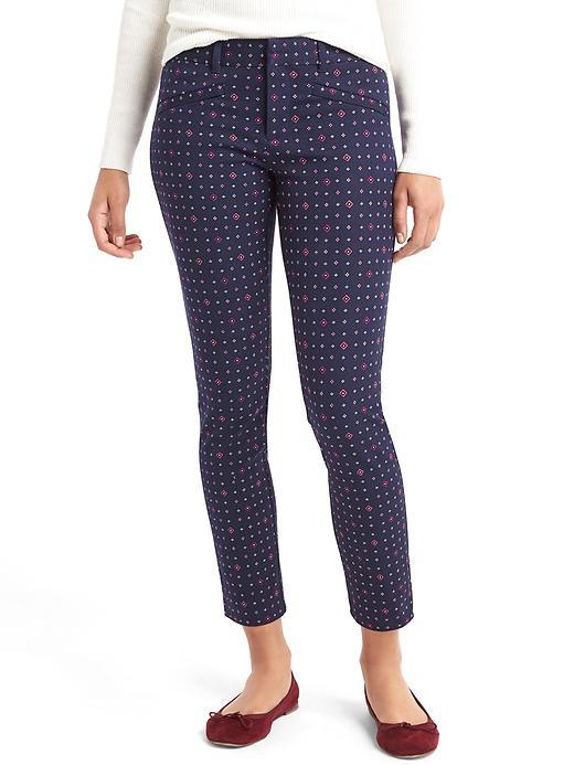 Gap Women Bi Stretch Skinny Ankle Pants - Blue