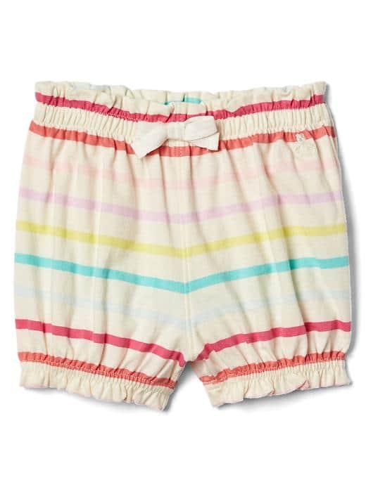 Gap Print Bubble Shorts - Multi Stripe