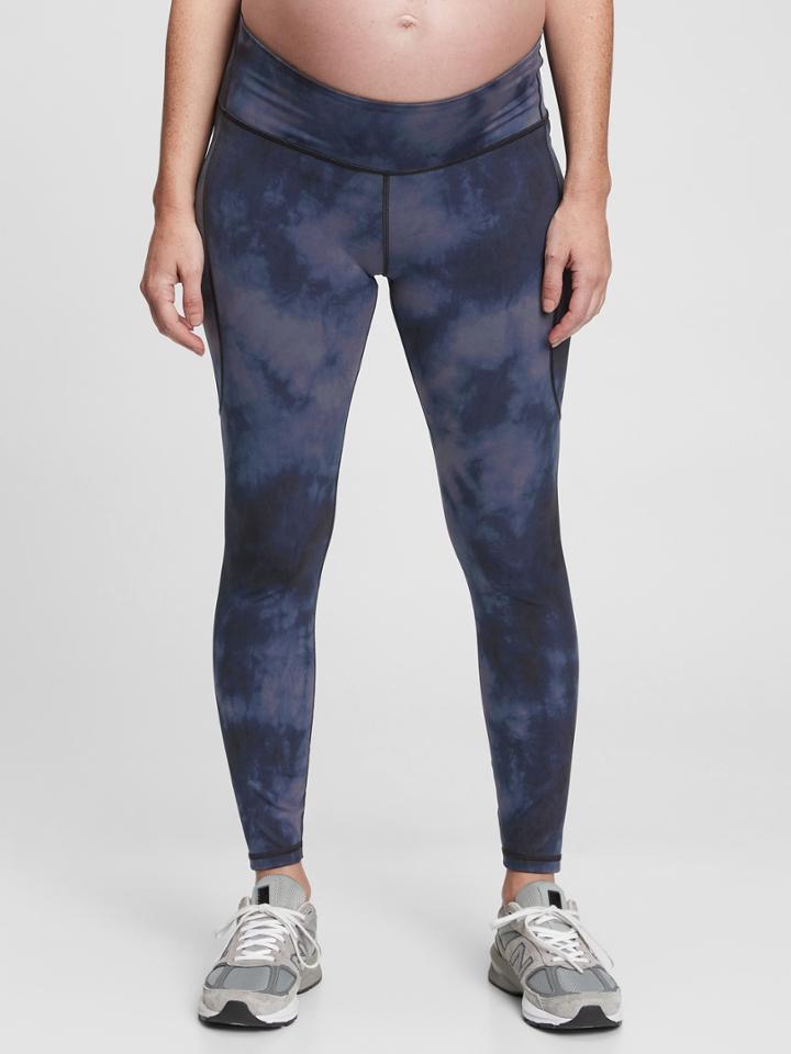 Maternity Recycled Under Belly 7/8 Power Leggings