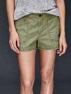 Gap Women Cargo Shorts - Temporal Olive