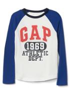 Gap Women Logo Graphic Baseball Tee - New Off White