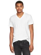 Gap The Essential V Neck T - Optic White