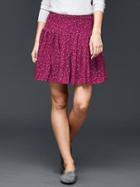 Gap Women Pleat Circle Skirt - Very Berry