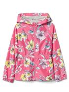 Gap Print Jersey Lined Windbreaker - Pink Floral