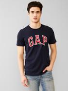 Gap Men Arch Logo Graphic T Shirt - New Classic Navy
