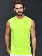 Gap Men Gapfit Breathe Sleeveless T Shirt - Active Yellow