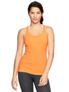 Gap Gapfit Breathe Heathered Tank - Luminous Orange