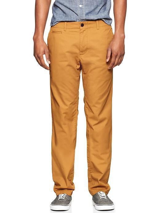 Gap Lived In Slim Khaki - Gold
