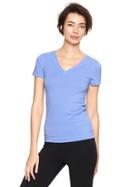 Gap Pure Body V Neck T - Flora Blue A.s.