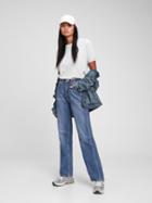 High Rise '90s Loose Jeans In Organic Cotton With Washwell