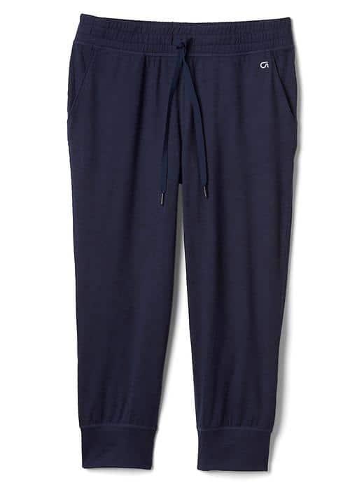 Gap Women Performance Crop Joggers - True Indigo