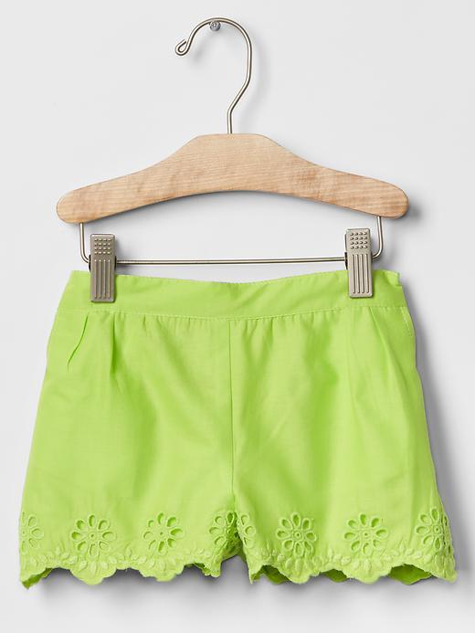 Gap Eyelet Pull On Shorts - Safety Yellow
