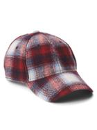 Gap Men + Pendleton Baseball Hat - Red Plaid