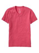 Gap Essential V Neck T - Winter Berry